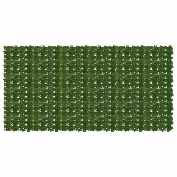 Parvekkeensuoja lehdillä 300 x 150 cm Polyeteeni ja kangas