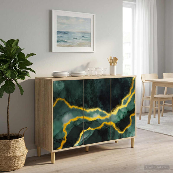 Sivupöytä WIJHE Sonoma 102 x 33 x 75 cm Tekninen puu