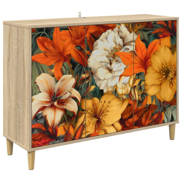 Sivupöytä GENNEP Sonoma 102 x 33 x 75 cm Tekninen puu