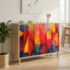 Sivupöytä HEESCH Sonoma 102 x 33 x 75 cm Tekninen puu