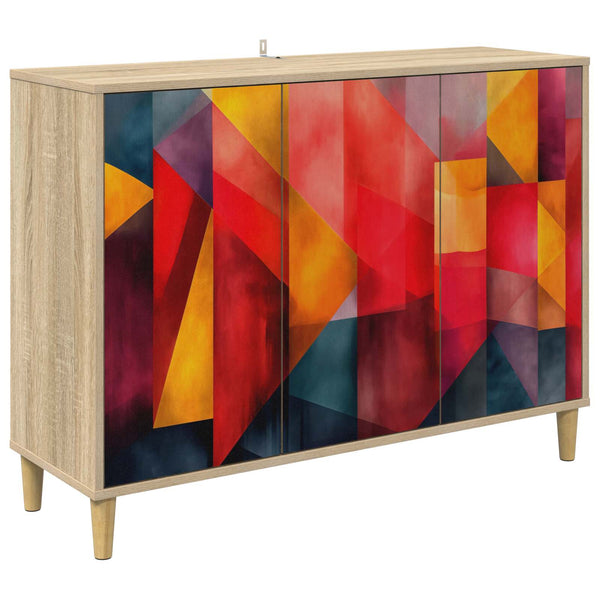 Sivupöytä HEESCH Sonoma 102 x 33 x 75 cm Tekninen puu