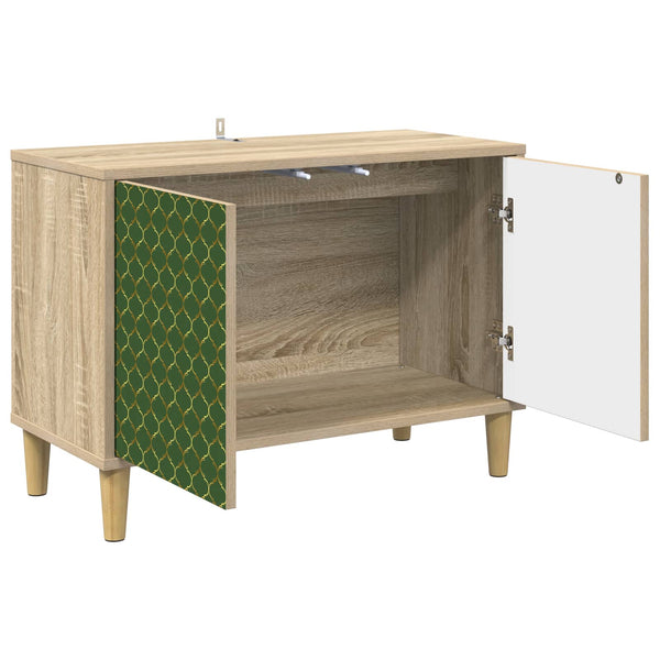 TV-kaappi GELEEN 69 x 33 x 50 cm Sonoma Tekninen puu