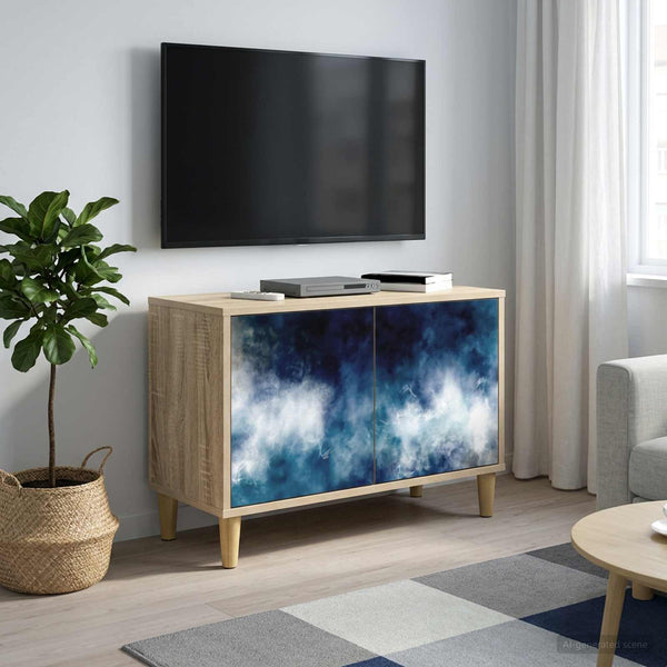 TV-kaappi RAALTE 69 x 33 x 50 cm Sonoma Tekninen puu