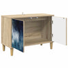 TV-kaappi RAALTE 69 x 33 x 50 cm Sonoma Tekninen puu