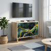 TV-kaappi WIJHE 69 x 33 x 50 cm Sonoma Tekninen puu