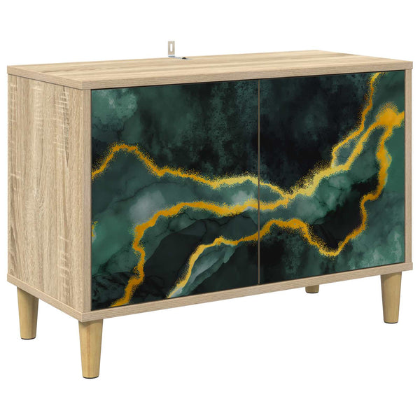 TV-kaappi WIJHE 69 x 33 x 50 cm Sonoma Tekninen puu