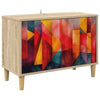 TV-kaappi HEESCH 69 x 33 x 50 cm Sonoma Tekninen puu
