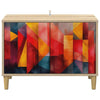 TV-kaappi HEESCH 69 x 33 x 50 cm Sonoma Tekninen puu
