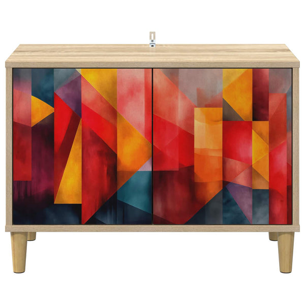 TV-kaappi HEESCH 69 x 33 x 50 cm Sonoma Tekninen puu