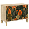 TV-kaappi ZAANDAM 69 x 33 x 50 cm Sonoma Tekninen puu