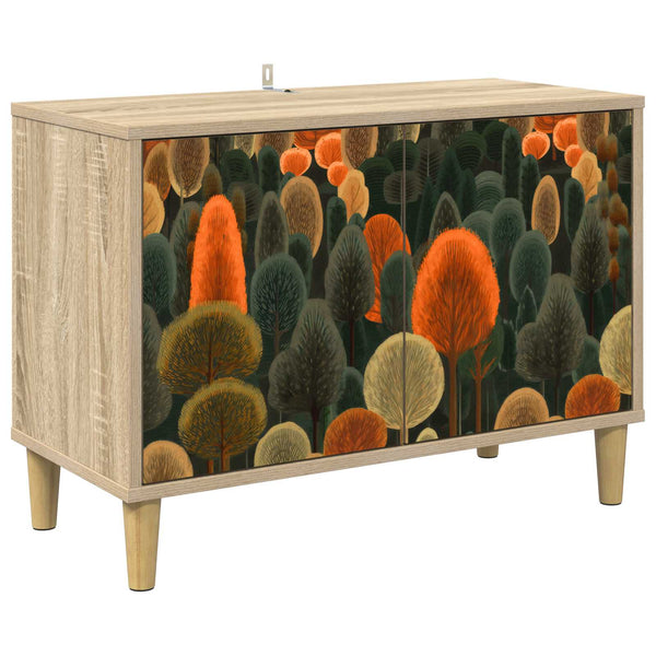 TV-kaappi ZAANDAM 69 x 33 x 50 cm Sonoma Tekninen puu