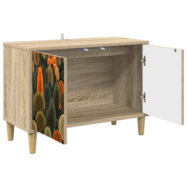 TV-kaappi ZAANDAM 69 x 33 x 50 cm Sonoma Tekninen puu