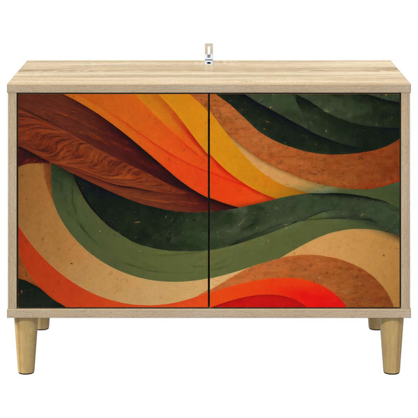TV-kaappi BONN 69 x 33 x 50 cm Sonoma Tekninen puu