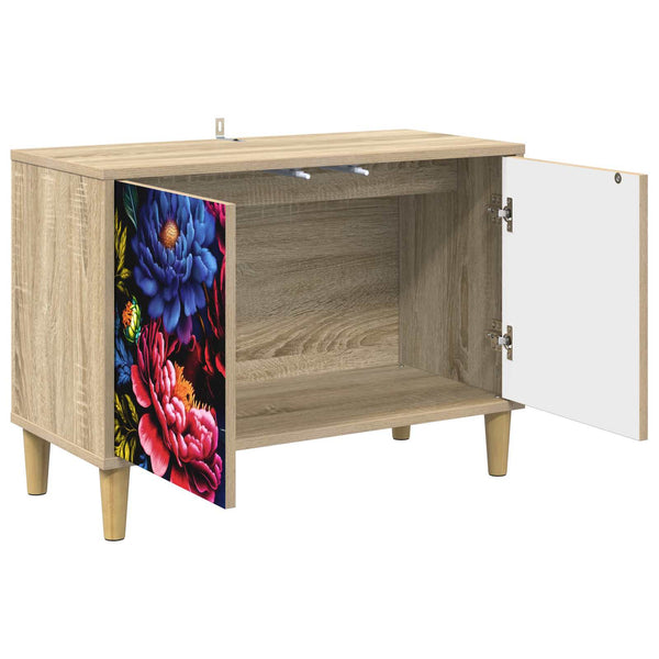 TV-kaappi KIEL 69 x 33 x 50 cm Sonoma Tekninen puu