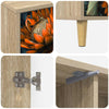TV-kaappi LOCHEM 102 x 33 x 50 cm Sonoma Tekninen puu