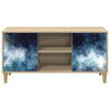TV-kaappi RAALTE 102 x 33 x 50 cm Sonoma Tekninen puu