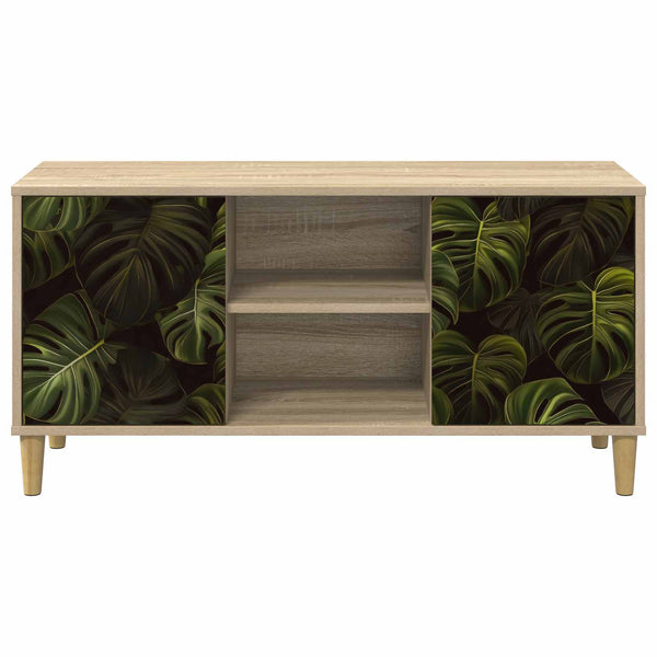 TV-kaappi ELBURG 102 x 33 x 50 cm Sonoma Tekninen puu