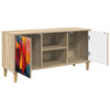 TV-kaappi HEESCH 102 x 33 x 50 cm Sonoma Tekninen puu