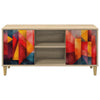 TV-kaappi HEESCH 102 x 33 x 50 cm Sonoma Tekninen puu