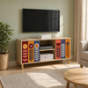TV-kaappi ESSEN 102 x 33 x 50 cm Sonoma Tekninen puu