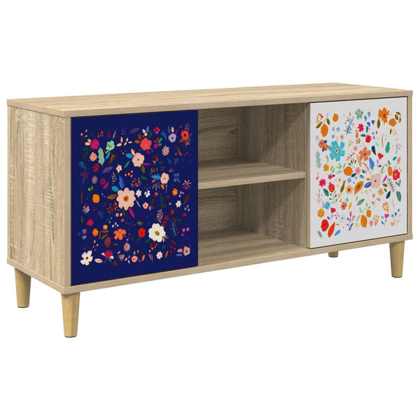 TV-kaappi MAINZ 102 x 33 x 50 cm Sonoma Tekninen puu