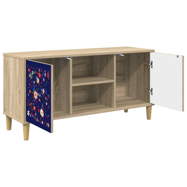 TV-kaappi MAINZ 102 x 33 x 50 cm Sonoma Tekninen puu