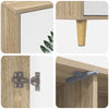 TV-kaappi HANAU 102 x 33 x 50 cm Sonoma Tekninen puu