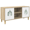 TV-kaappi HANAU 102 x 33 x 50 cm Sonoma Tekninen puu