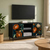 TV-kaappi LOCHEM 102 x 33 x 51 cm Musta tammi Tekninen puu