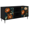 TV-kaappi LOCHEM 102 x 33 x 51 cm Musta tammi Tekninen puu