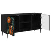 TV-kaappi LOCHEM 102 x 33 x 51 cm Musta tammi Tekninen puu