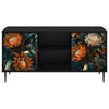 TV-kaappi LOCHEM 102 x 33 x 51 cm Musta tammi Tekninen puu