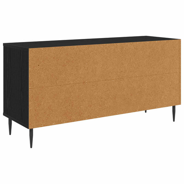 TV-kaappi KIEL 102 x 33 x 51 cm Musta tammi Tekninen puu