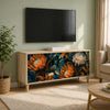 TV-kaappi LOCHEM 102 x 33 x 50 cm Sonoma Tekninen puu