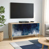 TV-kaappi RAALTE 102 x 33 x 50 cm Sonoma Tekninen puu