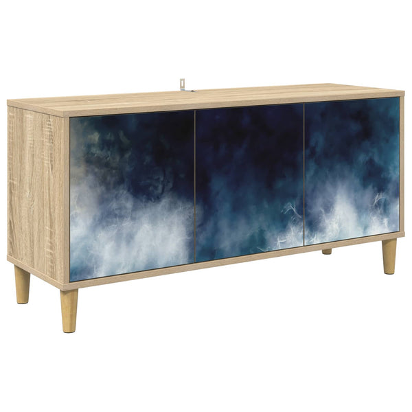 TV-kaappi RAALTE 102 x 33 x 50 cm Sonoma Tekninen puu