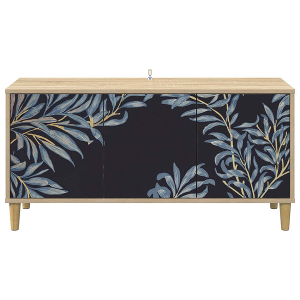 TV-kaappi DOKKUM 102 x 33 x 50 cm Sonoma Tekninen puu