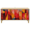 TV-kaappi HEESCH 102 x 33 x 50 cm Sonoma Tekninen puu