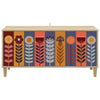TV-kaappi ESSEN 102 x 33 x 50 cm Sonoma Tekninen puu