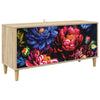 TV-kaappi KIEL 102 x 33 x 50 cm Sonoma Tekninen puu