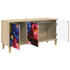 TV-kaappi KIEL 102 x 33 x 50 cm Sonoma Tekninen puu