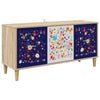 TV-kaappi MAINZ 102 x 33 x 50 cm Sonoma Tekninen puu