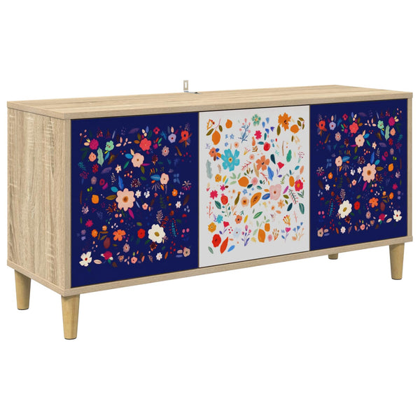 TV-kaappi MAINZ 102 x 33 x 50 cm Sonoma Tekninen puu