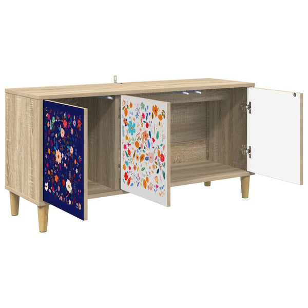 TV-kaappi MAINZ 102 x 33 x 50 cm Sonoma Tekninen puu