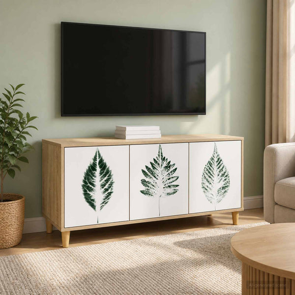 TV-kaappi HANAU 102 x 33 x 50 cm Sonoma Tekninen puu