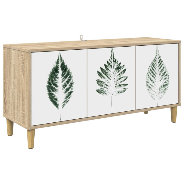 TV-kaappi HANAU 102 x 33 x 50 cm Sonoma Tekninen puu