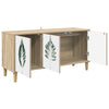 TV-kaappi HANAU 102 x 33 x 50 cm Sonoma Tekninen puu