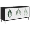 TV-kaappi HANAU 102 x 33 x 51 cm Musta tammi Tekninen puu