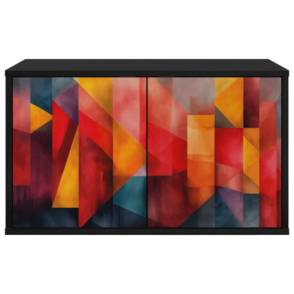 Seinälle kiinnitettävä TV-kaapisto HEESCH 69 x 33 x 40 cm