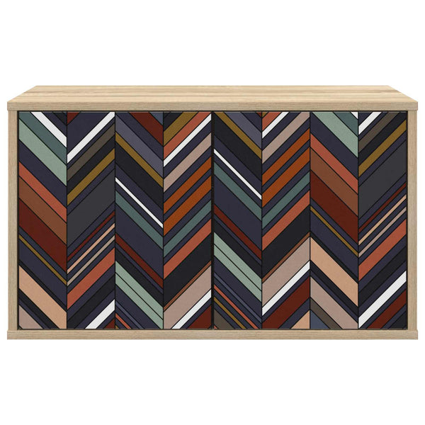 Seinälle kiinnitettävä TV-kaapisto OMMEN 69 x 33 x 40 cm